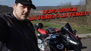 Aprilia RS660 dopo 1000 km