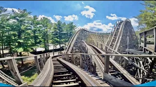Thrills & Chills Await: Rollercoaster Twister at Knoebels Amusement Park!
