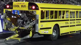 Wheel Standing School Bus