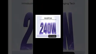 Realme's Record-Breaking 240W Charger Fully Juices the Phone in Just 8 Minutes