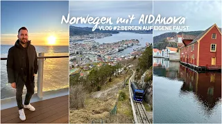 Norwegen mit AIDAnova Vlog 2: Bergen auf eigene Faust