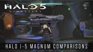 Halo 5: Guardians - Magnum / Pistol Comparisons (Halo 1-5)