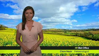 Wednesday mid morning forecast 23/05/2018