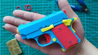 rubber band gun ：baby m1911a1 (with blow⇔back)