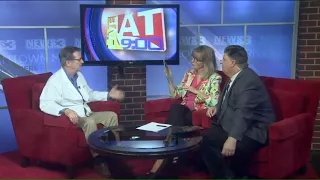 Dr. Warren Johnson discusses photokeratitis on News Channel 3