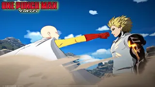 saitama vs genos one punch man