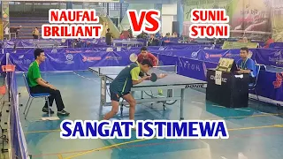 Naufal Brilliant vs Sunil Stoni ||| Kejuaraan Tenis Meja Nasional Adhyaksa Open Tahun 2022