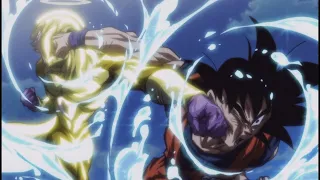 Super Saiyan Blue Goku vs. Golden Frieza!! One Punch Match!! (Hans Zimmer Rescore Edit)