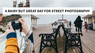 A Rainy but Great Day for Street Photography | Canon EOS R vlog