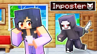 One NIGHT With An IMPOSTER In Minecraft!
