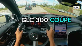 2024 Mercedes GLC 300 Coupe POV: Luxury Thrills Behind the Wheel!