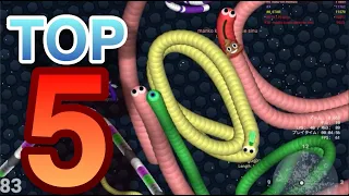 [スリザリオ] 4k うますぎる囲みTOP5 slither.io