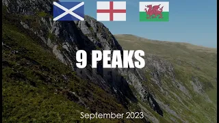 UK 9 Peaks Challenge - World Record. September 3rd - 5th 2023