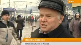 Евромайдан после штурма уже не вмещает всех митингующих