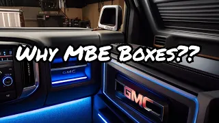 2019 - 2023+ Chevy / GMC non Bose Truck Amp and Subs Install Run Through | MBE sub box
