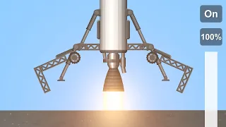 How to build SpaceX landing legs in Space Flight Simulator 1.5