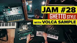 Jam #28 Ghetto Style Techno Jam Session on Volca Sample, Roland TR-8, DrumBrute Impact