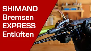 SHIMANO MTB Bremsen EXPRESS entlüften - Deutsches Tutorial