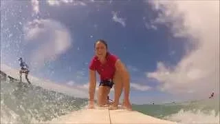 GoPro Hero 4 Surfing Waikiki Beach Hawaii