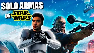 Usando SOLO las armas de Star Wars | Fortnite