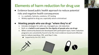 Harm Reduction For All   A Life Saving Cost Effective Intervention