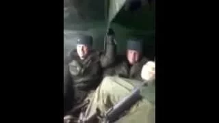 Ополченцы: "едем на войну".