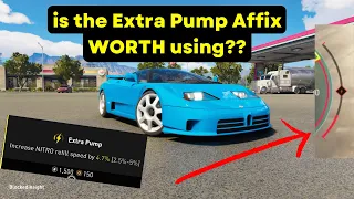 Is the Extra Pump Affix WORKING as Intended in Motorfest?? - Here’s What I learned