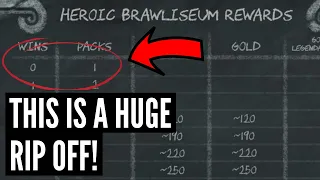 Why you SHOULD NOT ENTER Hearthstone's Heroic Brawliseum!