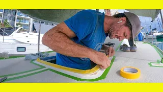 How we PREP & PAINT my sailboat (Learning By Doing Ep195)