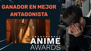 REACCIONANDO A LOS GANADORES DE LOS CRUNCHYROLL ANIME AWARDS 2022