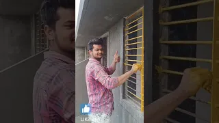 IndiGo Yellow Metal Primer || Window grill primer || Best Metal Primer #homepainting004#shortsfeed