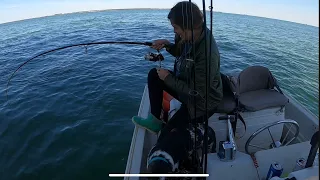 OFFSHORE in a SMALL BOAT… insane fishing!!!!