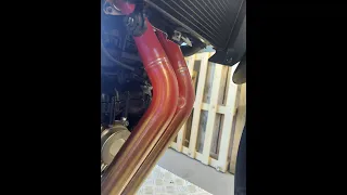 Suzuki GSX-8S 2023 dyno test, complete Akrapovic exhaust system