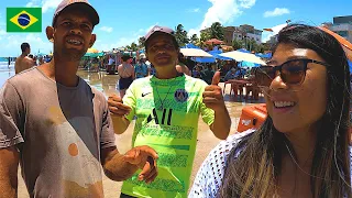 Overwhelmed by how Brazilians treat tourists at this beach 🇧🇷