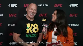 Embaixador K8 Wanderlei Silva é incluído na entrevista oficial do Hall da Fama do UFC em português.