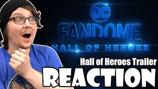 DC FANDOME - Hall of Heroes Trailer Reaction! Schedule Update! #ReactorFanDome