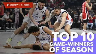 Top 10 Game-Winners | 2021-22 Turkish Airlines EuroLeague