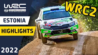 WRC Rally Highlights : WRC Rally Estonia 2022 : WRC2 Saturday