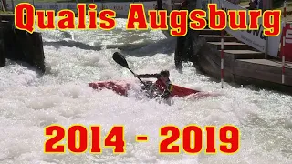 Qualifikationen Augsburg 2014 - 2019 | Kanuslalom