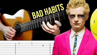 BAD HABITS (Ed Sheeran) Guitar Tabs Tutorial