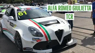 Alfa Romeo Giulietta TCR in action