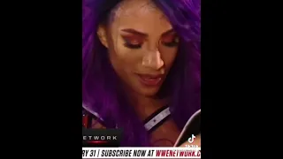 After The Match #sashabanks #sashabankswwe #rondarousey #royalrumble