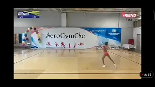 8th KOREA OPEN AEROBIC GYMNASTICS: 9 - 11 лет, ИЖ - Бризицкая Алина, 1 место