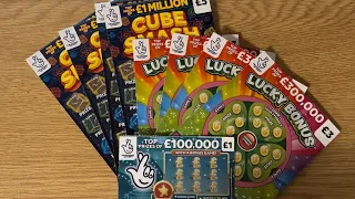 NEW SCRATCH CARDS - £32 IN PLAY