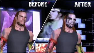 how to change texture in WWE SmackDown Vs Raw 2011 ppsspp