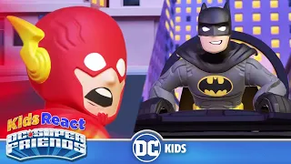 Kids React: DC Super Friends | A Race against Crime | @dckids