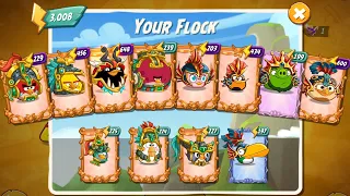 daily challenge 3-3-4 rooms & king pig shortcut 5 rooms completed | Angry birds 2 ab2 🦄