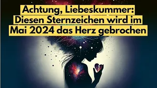 Achtung, Liebeskummer: Diesen Sternzeichen wird im Mai 2024 das Herz gebrochen