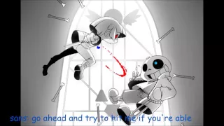 Stronger than you   Sans and Chara Duet Undertale parody w  Lyrics1