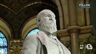 Lake View Cemetery's Garfield Memorial reopens to the public after ten months of construction